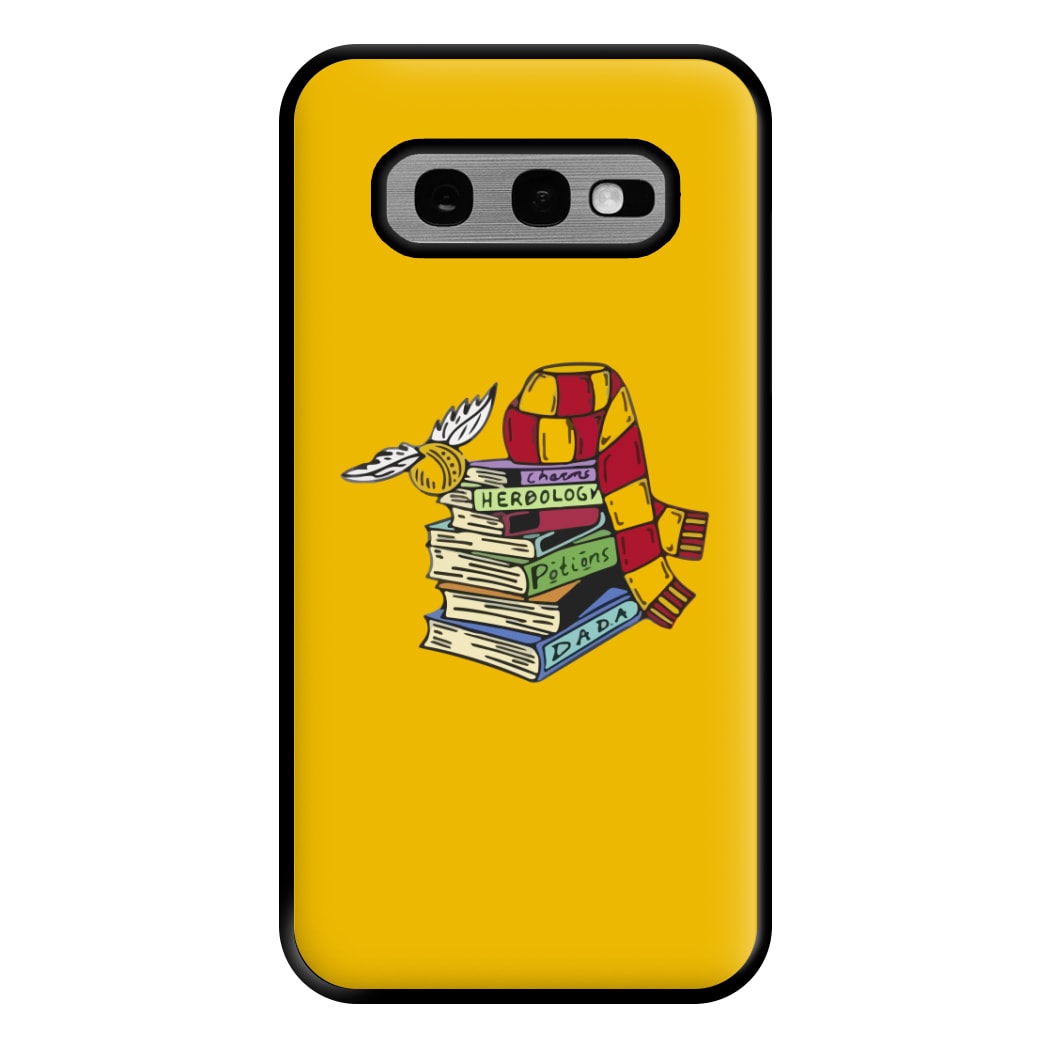 Book Stack Phone Case for Galaxy S10e