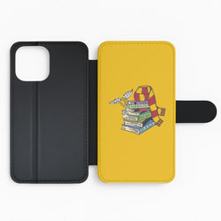 Book Stack Flip Phone Case