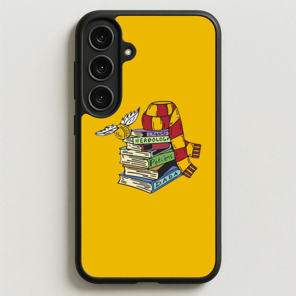 Book Stack Phone Case for Galaxy S25FE