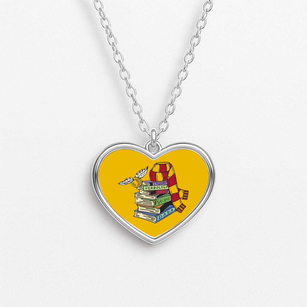 Book Stack Necklace