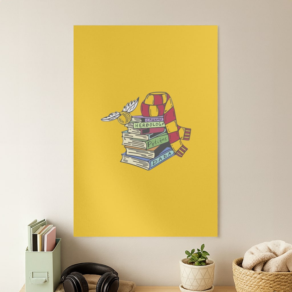Book Stack Poster