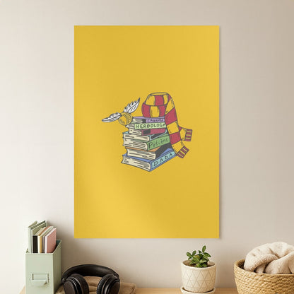 Book Stack Poster