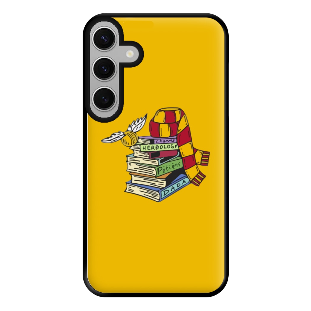 Book Stack Phone Case for Galaxy S24FE