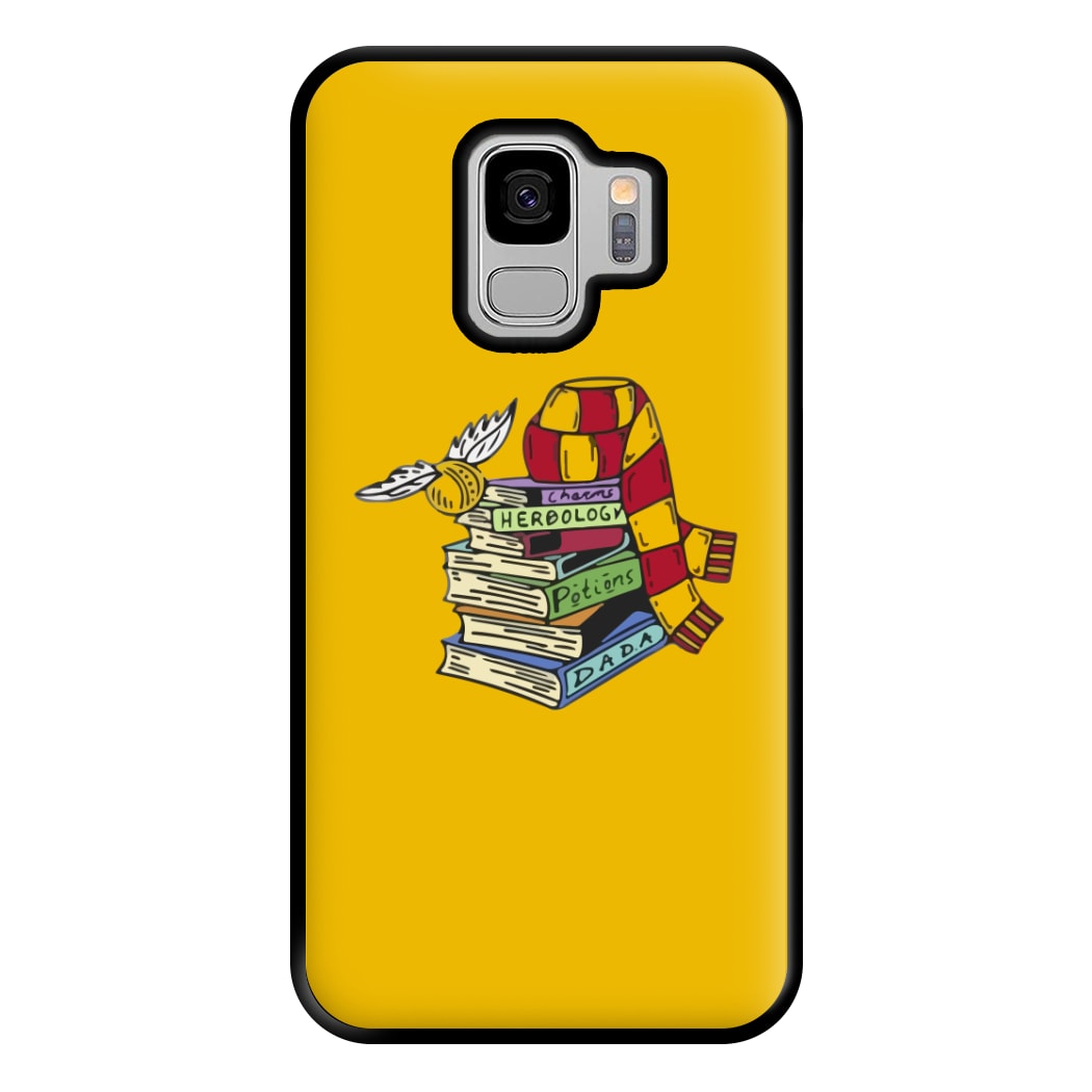 Book Stack Phone Case for Galaxy S9 Plus