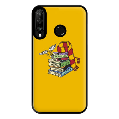 Book Stack Phone Case for Huawei P30 Lite