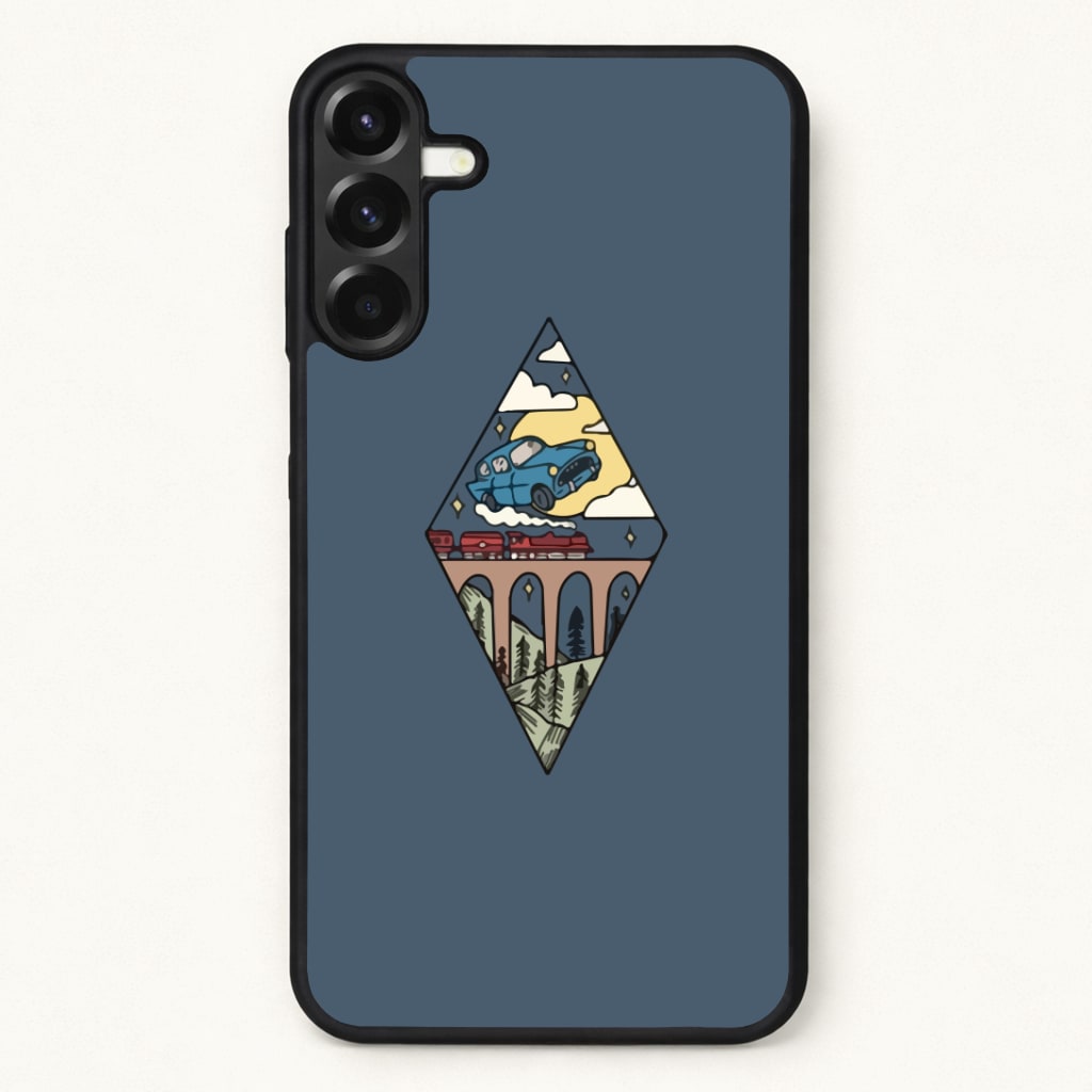 Flying Car Phone Case for Galaxy A37