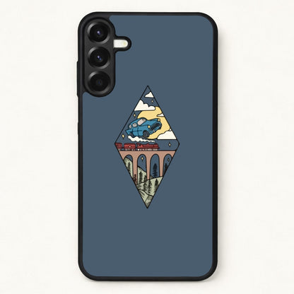 Flying Car Phone Case for Galaxy A37