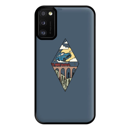 Flying Car Phone Case for Galaxy A41