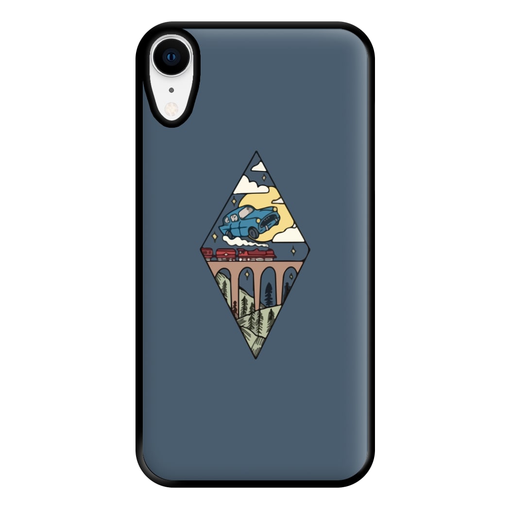 Flying Car Phone Case for iPhone XR