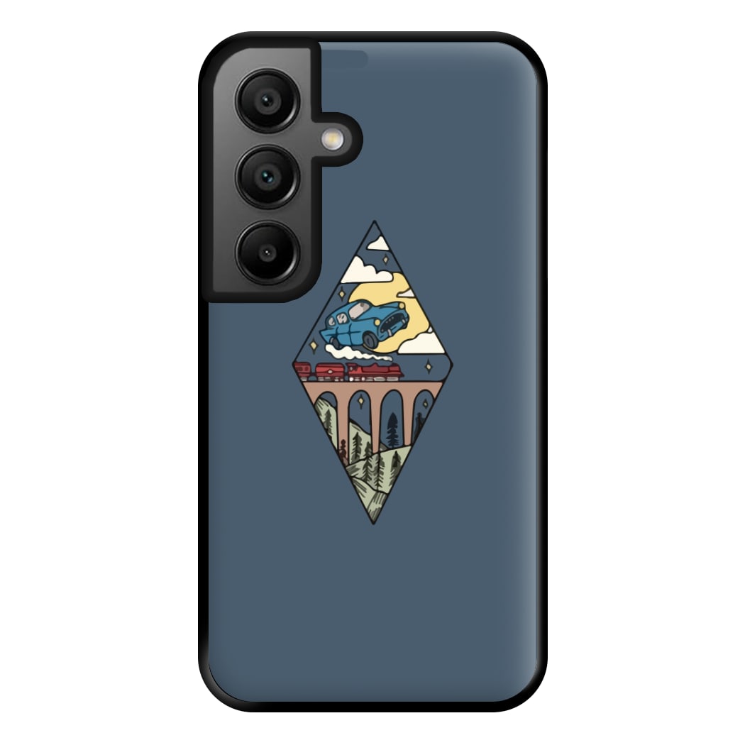 Flying Car Phone Case for Google Pixel 8