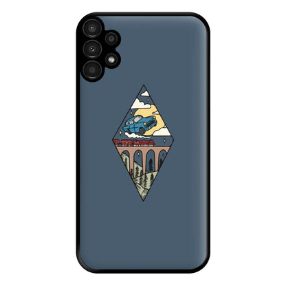 Flying Car Phone Case for Galaxy A13