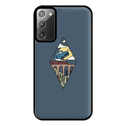 Flying Car Phone Case for Galaxy Note 20 Ultra