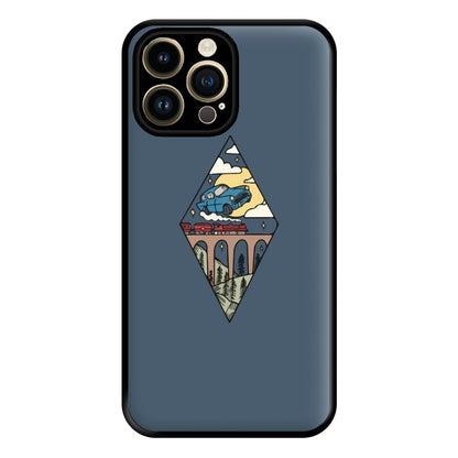 Flying Car Phone Case for iPhone 14 Pro Max