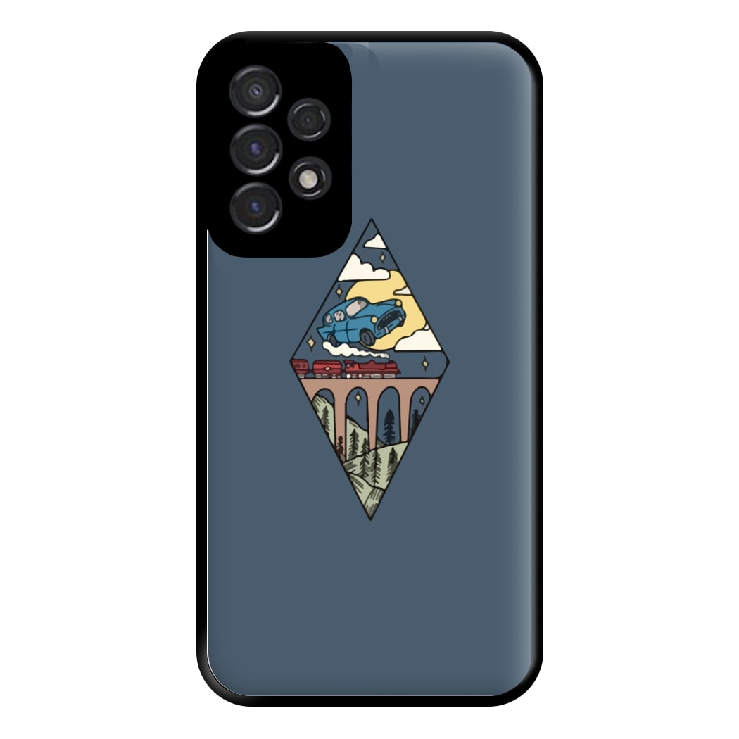 Flying Car Phone Case for Galaxy A53