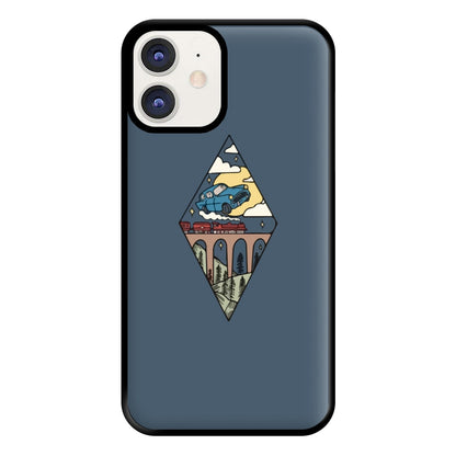 Flying Car Phone Case for iPhone 12 / 12 Pro