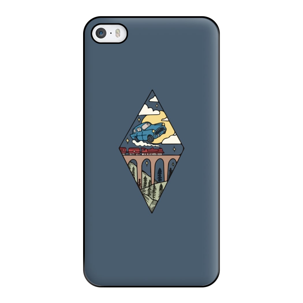 Flying Car Phone Case for iPhone 5 / 5s / SE 2016