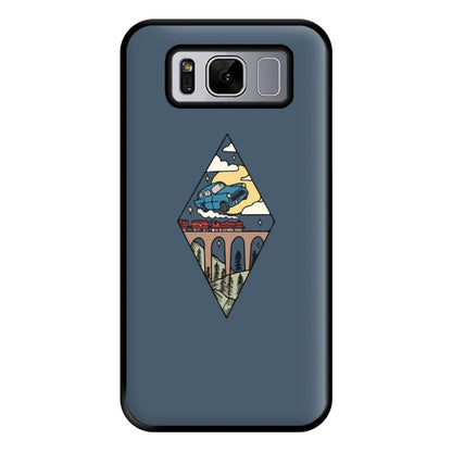 Flying Car Phone Case for Galaxy S8 Plus