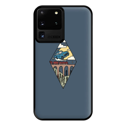 Flying Car Phone Case for Galaxy S20 Ultra