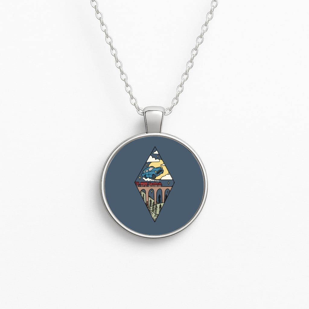 Flying Car Necklace