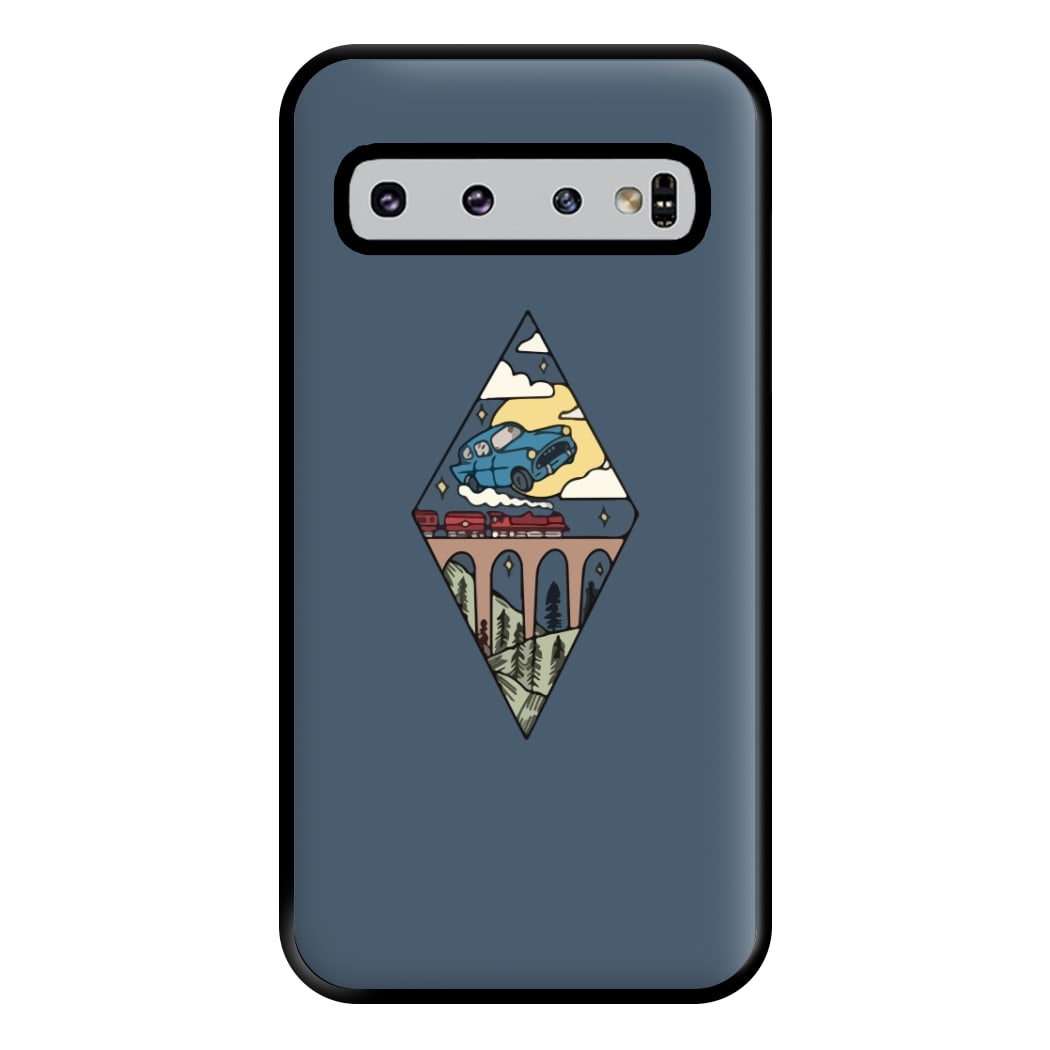 Flying Car Phone Case for Galaxy S10 Plus