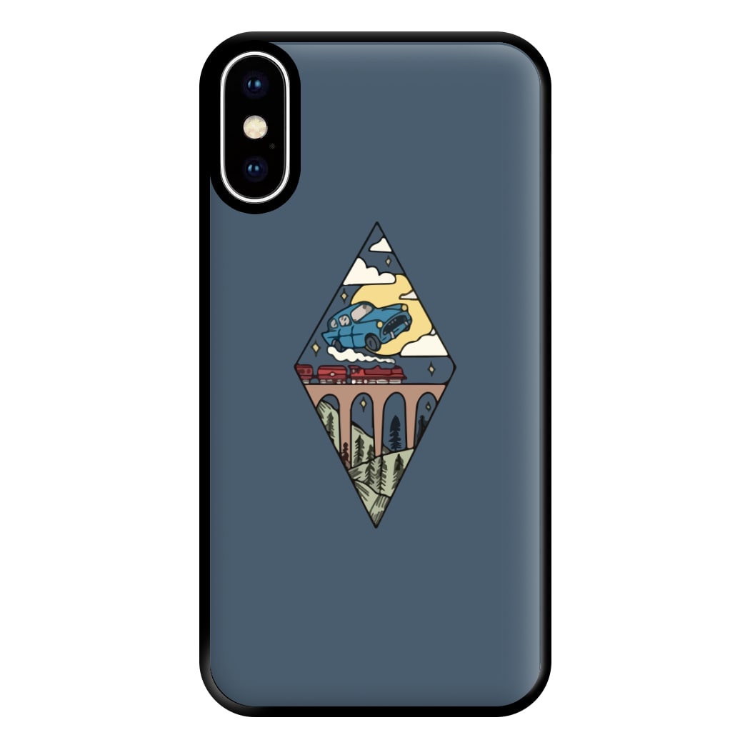 Flying Car Phone Case for iPhone XS Max