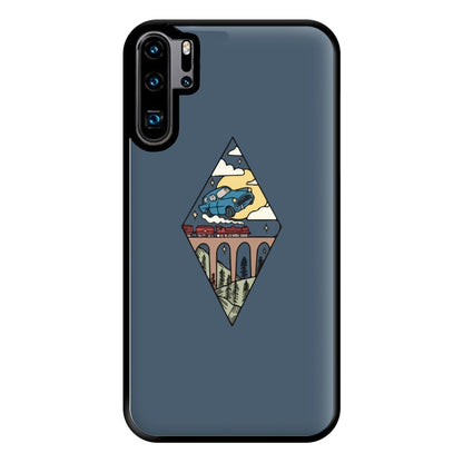 Flying Car Phone Case for Huawei P30 Pro