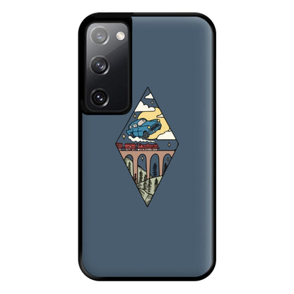 Flying Car Phone Case for Galaxy S20