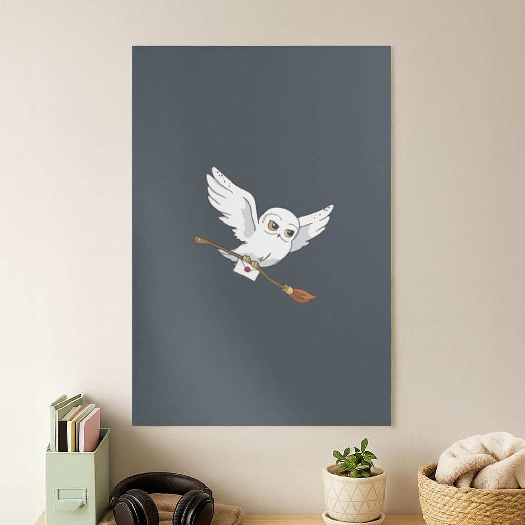Messenger Owl Hedwig Poster