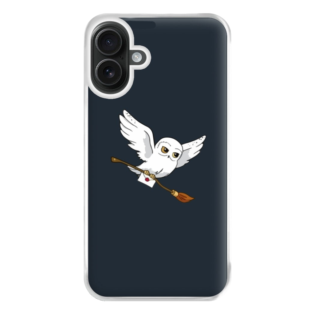 Messenger Owl Hedwig Phone Case for iPhone 16 Plus