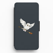 Messenger Owl Hedwig Flip / Wallet Phone Case 1