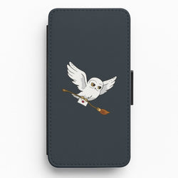 Messenger Owl Hedwig Flip / Wallet Phone Case