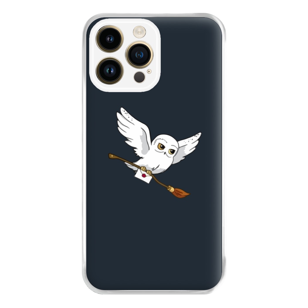 Messenger Owl Hedwig Phone Case for iPhone 14 Pro Max