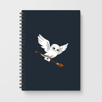 Messenger Owl Hedwig - Harry Potter Notebook