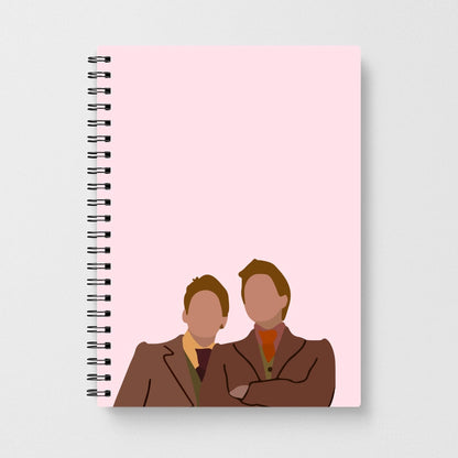 Fred And George - Harry Potter Notebook