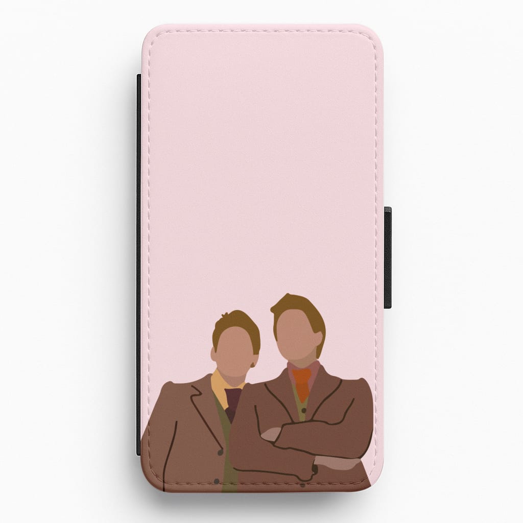 Fred And George Flip / Wallet Phone Case