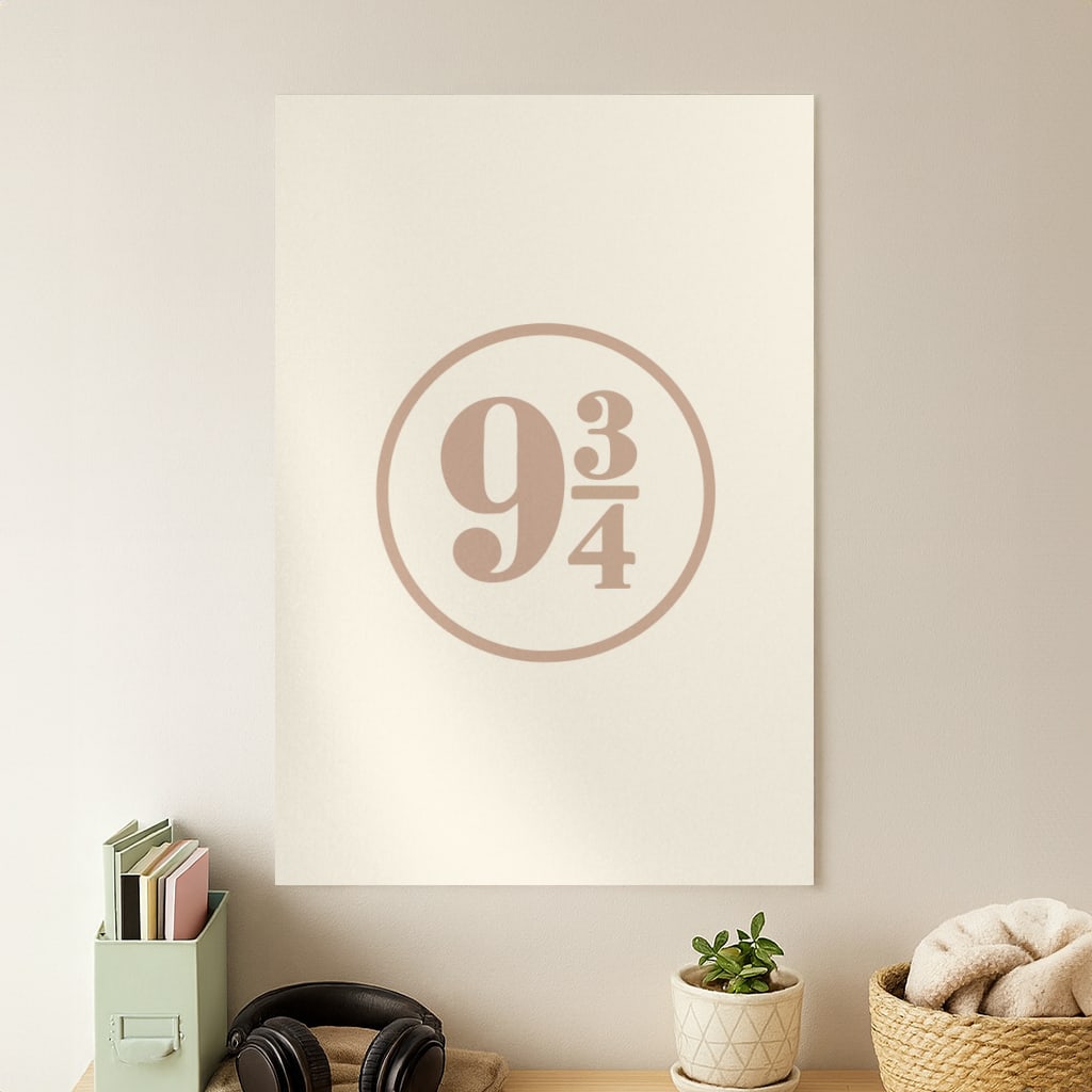 Platform Nine And Three Quaters Poster