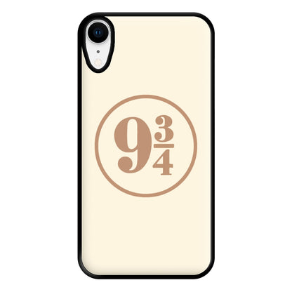 Platform Nine And Three Quaters Phone Case for iPhone XR