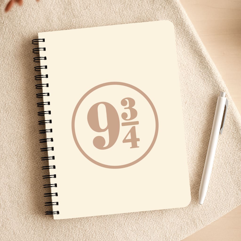 Platform Nine And Three Quaters Notepad