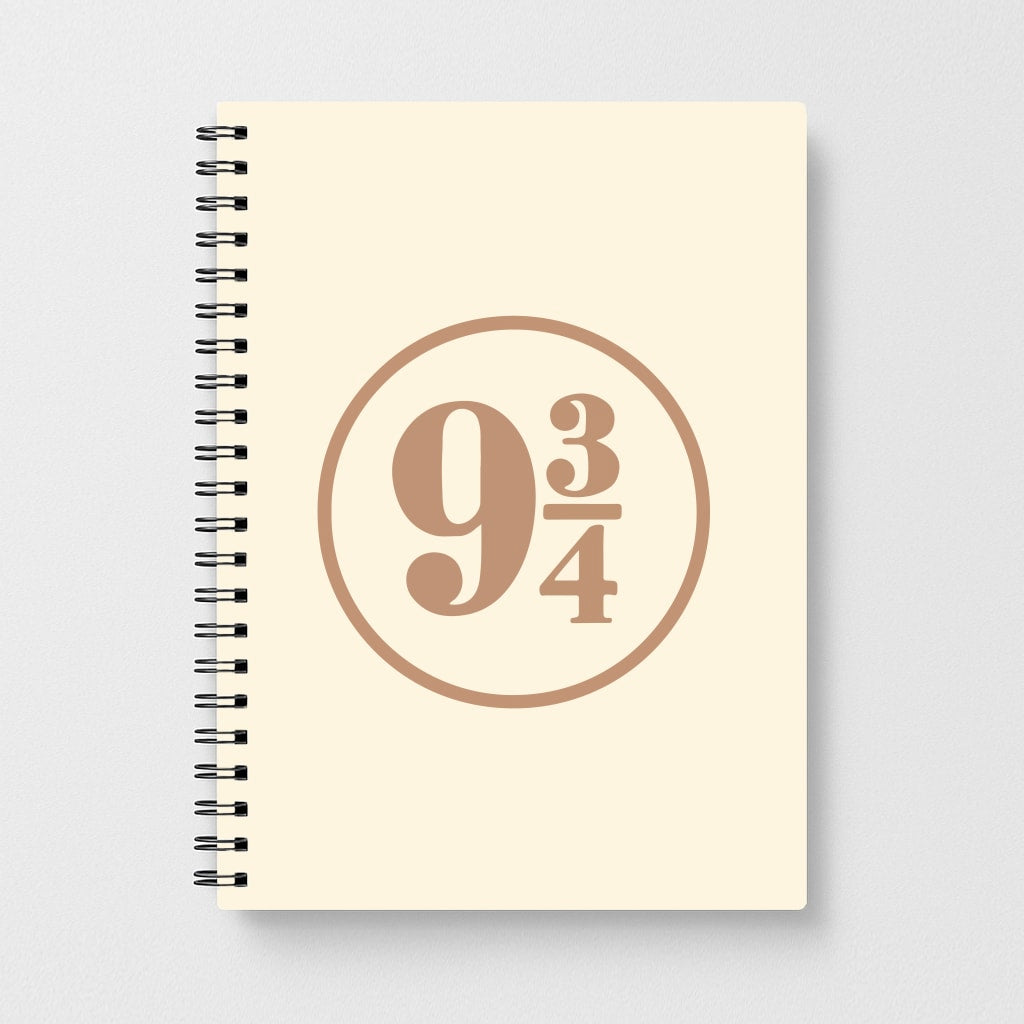 Platform Nine And Three Quaters Notebook