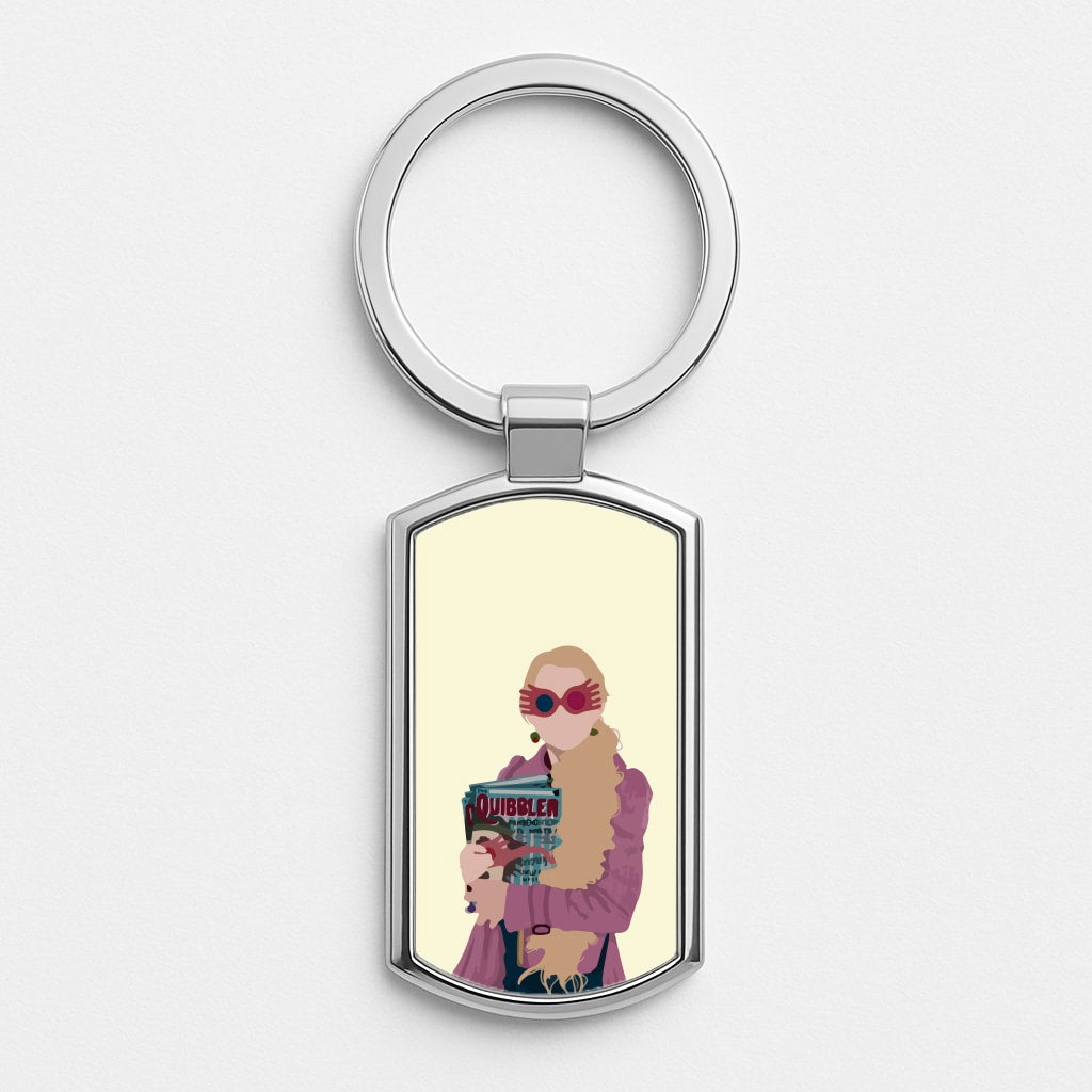 Luna Silver Keyring