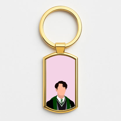 Tom Riddle Gold Keyring