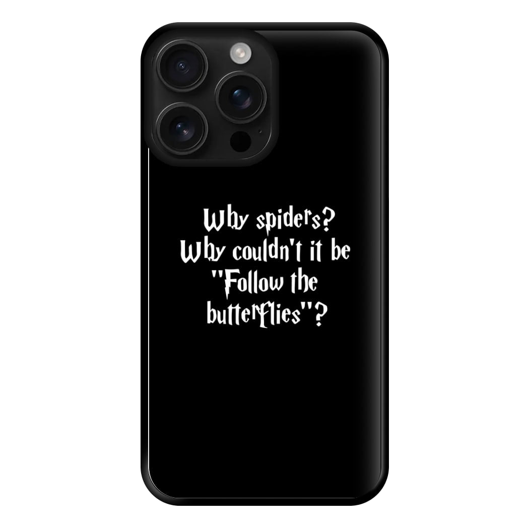 Why Spiders Phone Case for iPhone 16 Pro Max