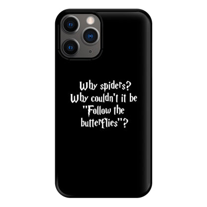 Why Spiders Phone Case for iPhone 12 Pro Max