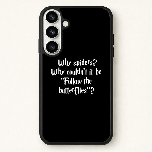 Why Spiders Phone Case for Galaxy S26 Plus