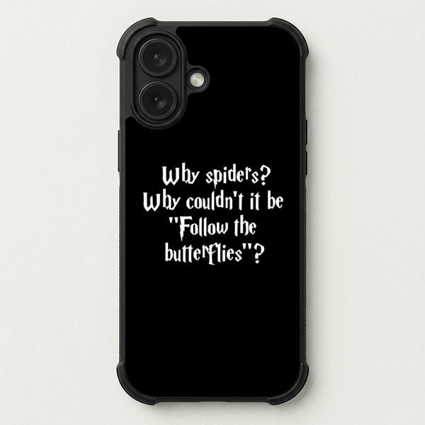 Why Spiders Phone Case — Bumper case