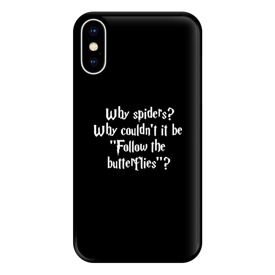 Why Spiders Phone Case for iPhone XS Max