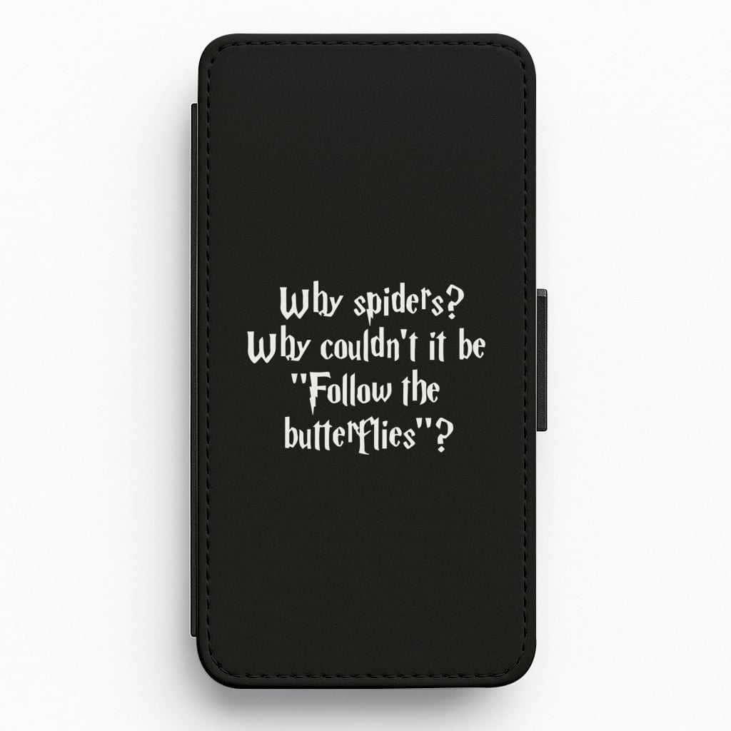 Why Spiders Flip / Wallet Phone Case