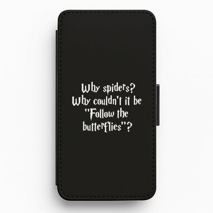 Why Spiders Flip / Wallet Phone Case