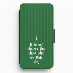 It Is Our Choices Flip / Wallet Phone Case