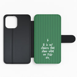 It Is Our Choices Flip Phone Case